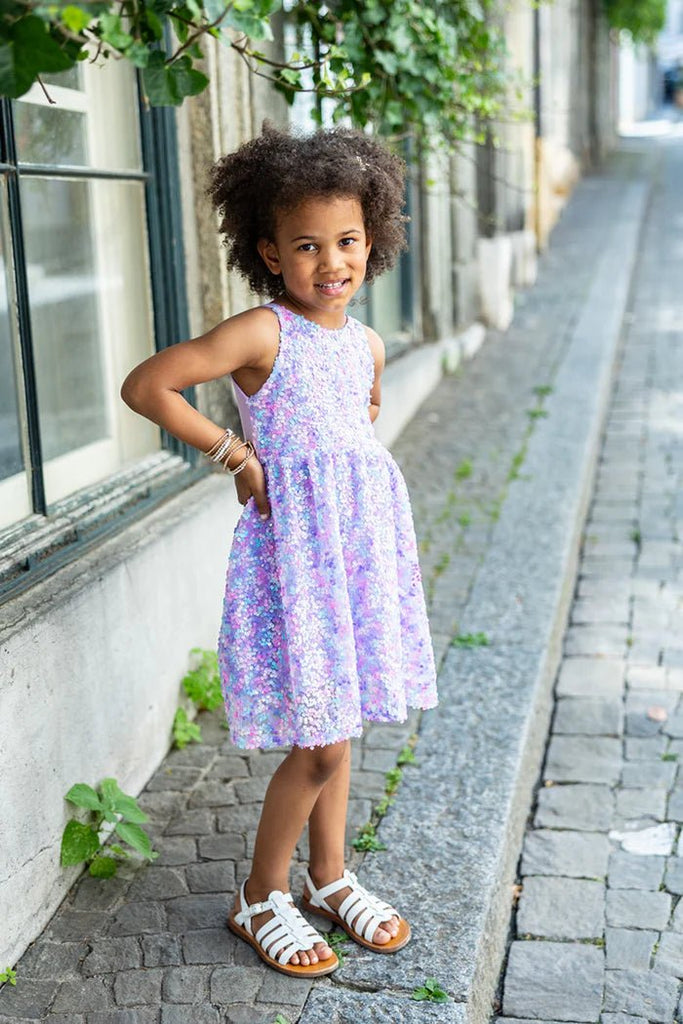 Pailletten - Glitzer - Kleid, 5 - 6 Jahre - Great Pretenders