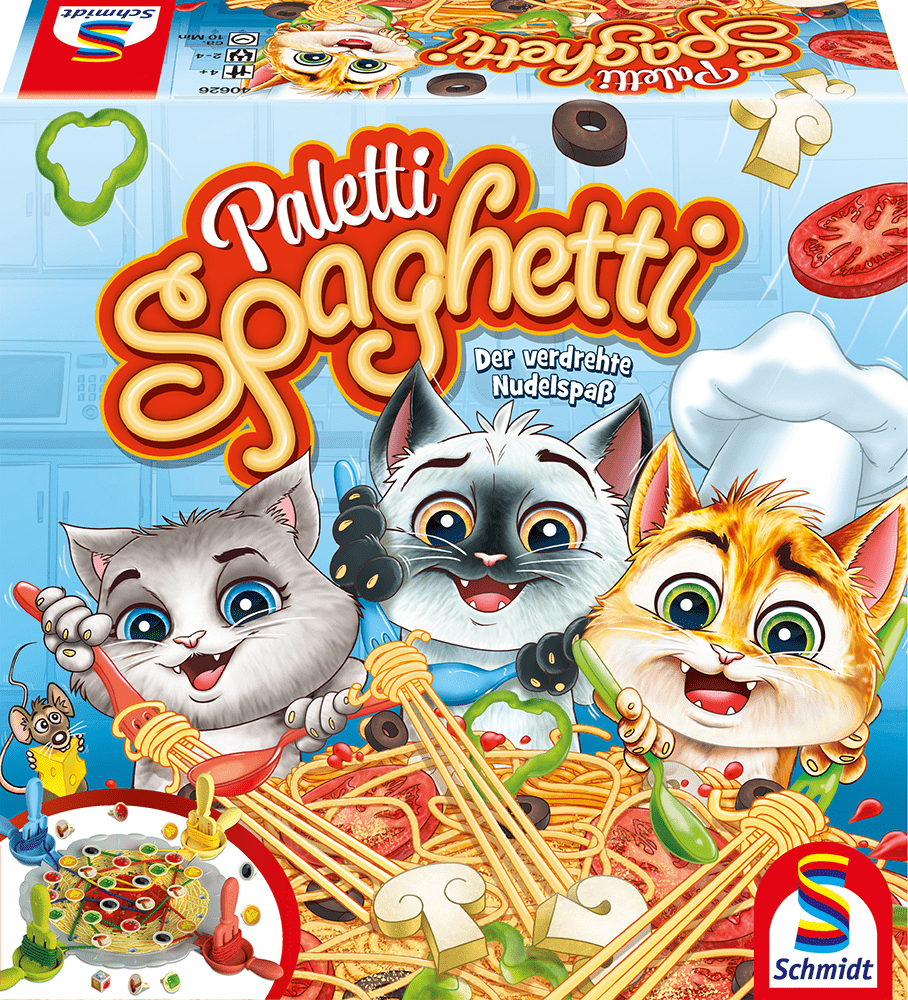 Paletti Spaghetti Kinderspiel ab 4 Jahren – lustiges Nudelspiel