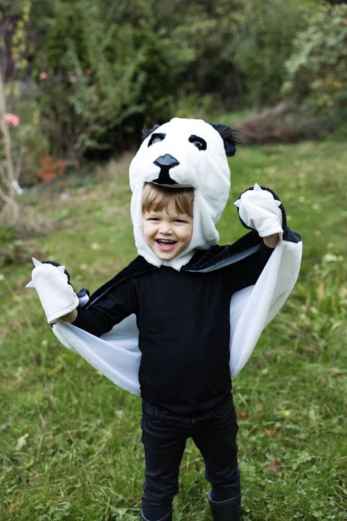 Panda Umhang Baby Kinderkostüm Fellimitat 12–24 Monate