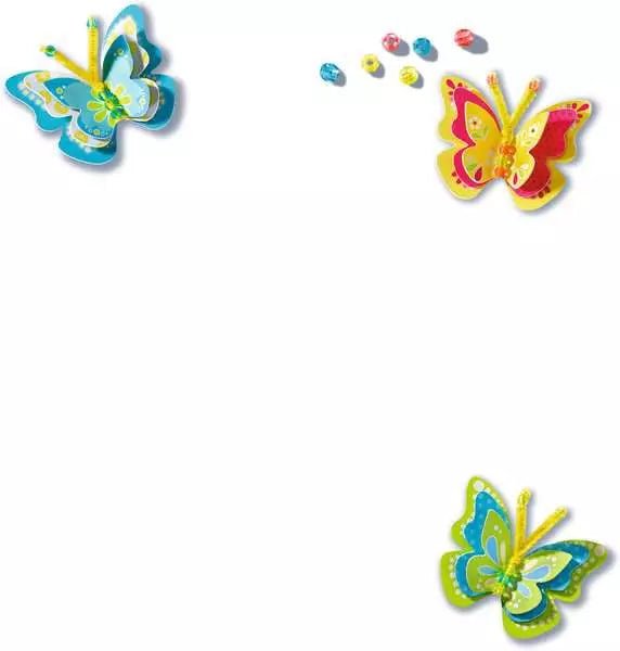 Paper Art Blumen & Schmetterlinge - Bastelset - Ravensburger