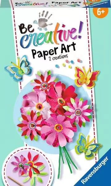 Paper Art Blumen & Schmetterlinge - Bastelset - Ravensburger