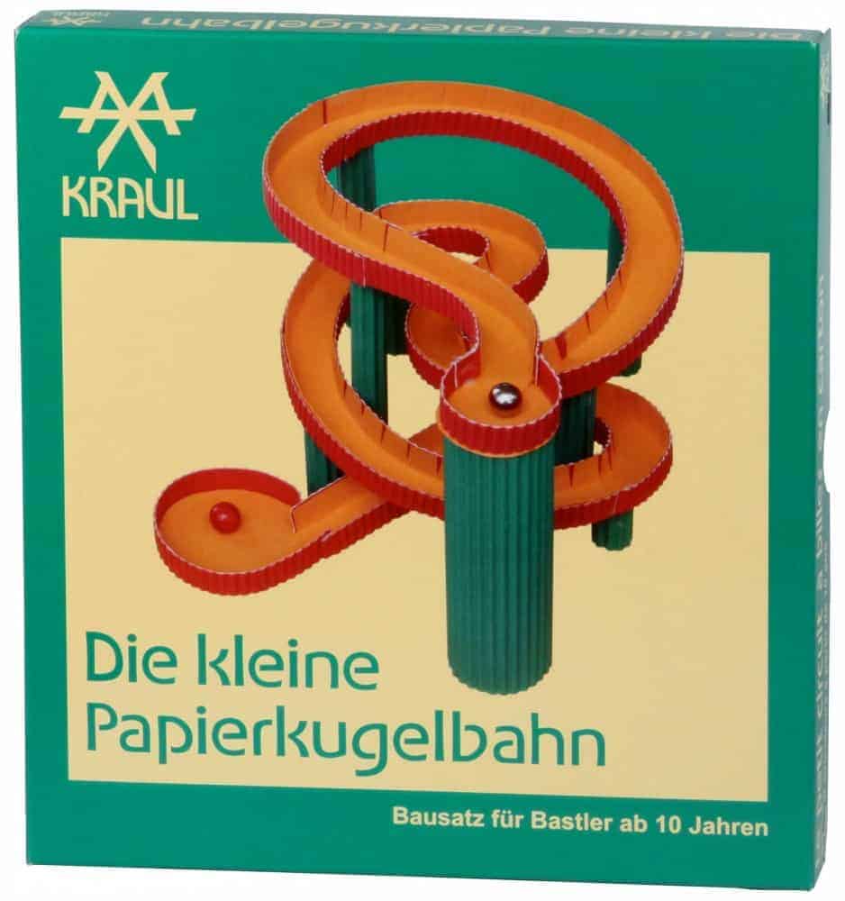 Papierkugelbahn - Bastelpackung   - Kraul