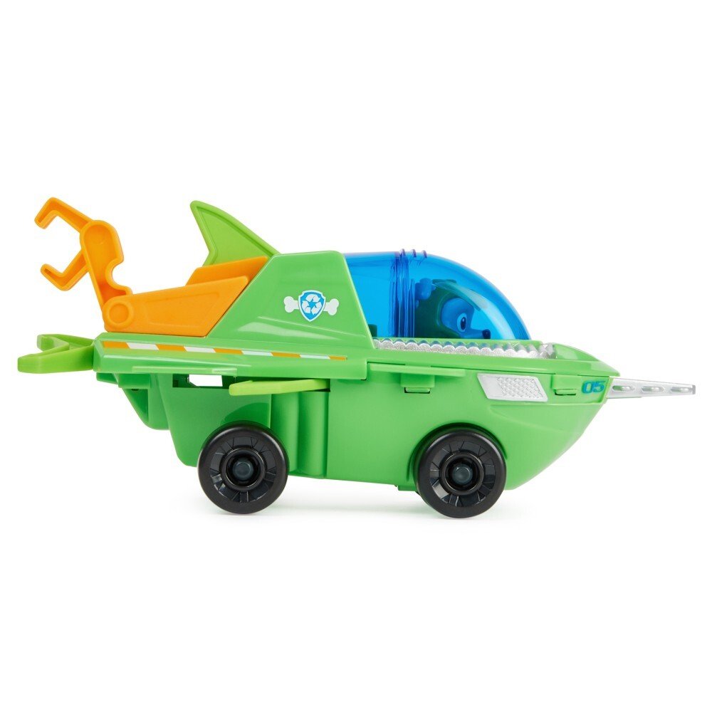 PAW PATROL - Aqua Pups - Rocky's Sawfish Vehicle - Amigo