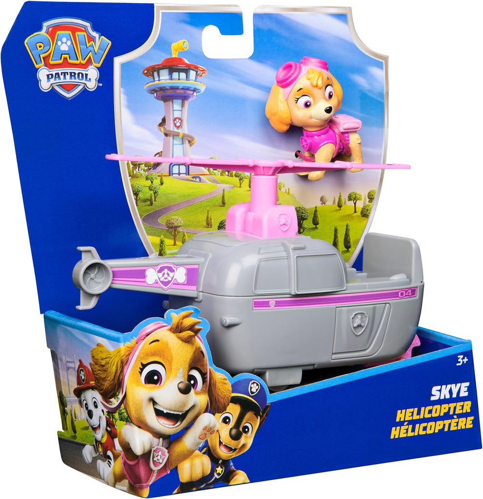 PAW PATROL, Helikopter mit Skye Spielfigur Spielfiguren Amigo RATZEKATZ SPIELZEUGLAND