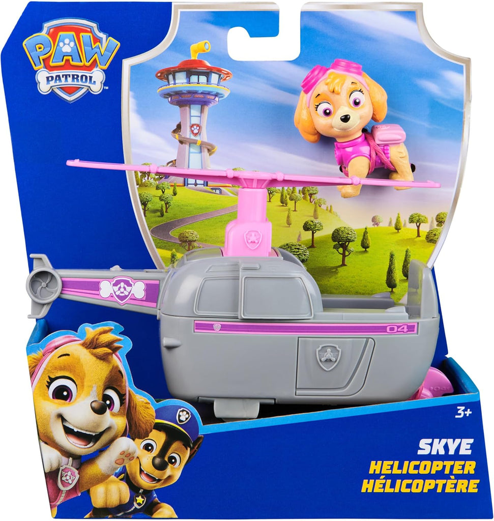 PAW PATROL, Helikopter mit Skye Spielfigur Spielfiguren Amigo RATZEKATZ SPIELZEUGLAND
