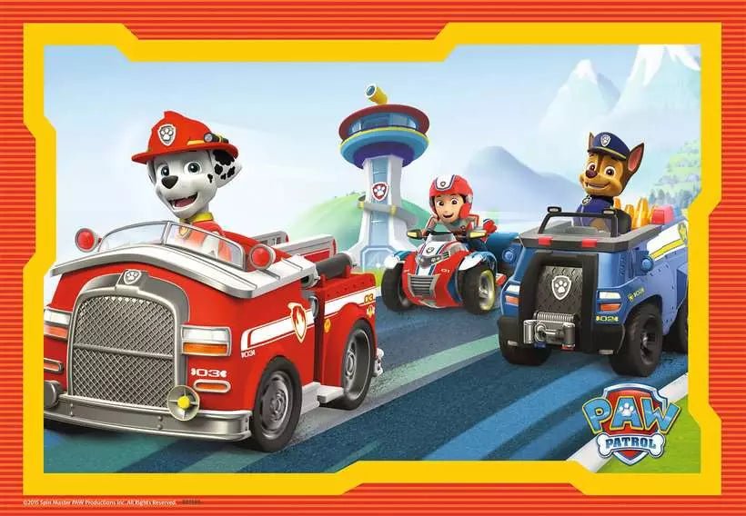 Paw Patrol im Einsatz Kinderpuzzle 2x12 Teile – Ravensburger