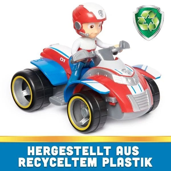 Paw Patrol, Rettungs - Quad mit Ryder - Figur - Amigo