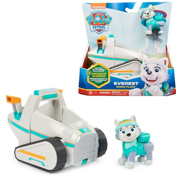 Paw Patrol, Schneemobil mit Everest - Figur - Amigo