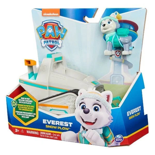 Paw Patrol, Schneemobil mit Everest - Figur - Amigo