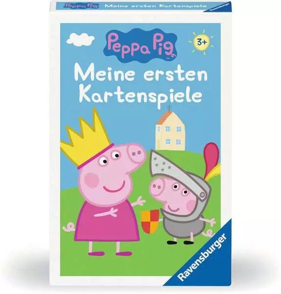 Peppa Pig Meine ersten Kartenspiele - Kinderspiel ab 3 Jahren - Ravensburger