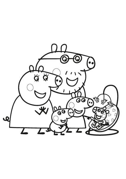 Malblock Peppa Wutz 64 Motive Kreativität fördern ab 3
