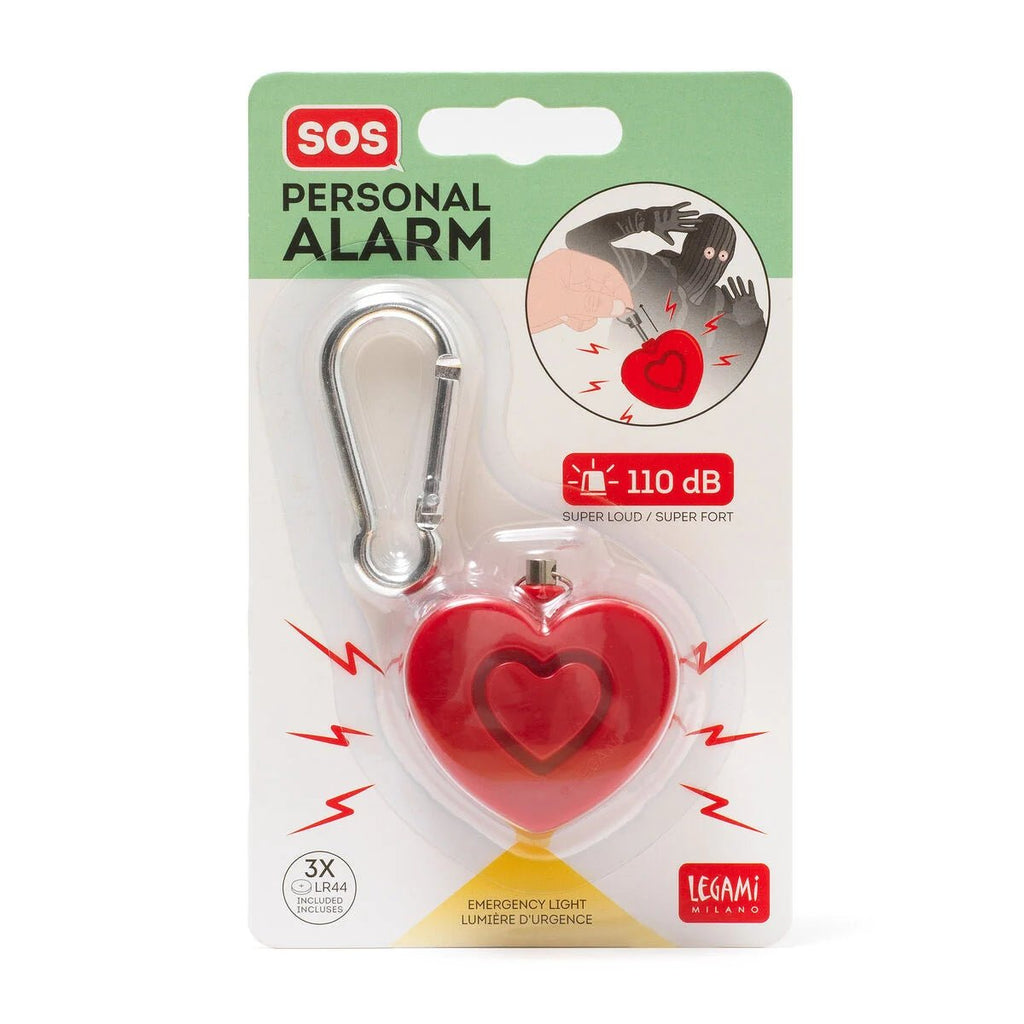 Persönlicher Sicherheitsalarm mit LED - Licht - SOS Personal Alarm - Legami