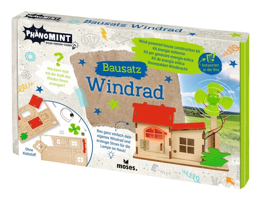 PhänoMINT Bausatz Windrad - Moses