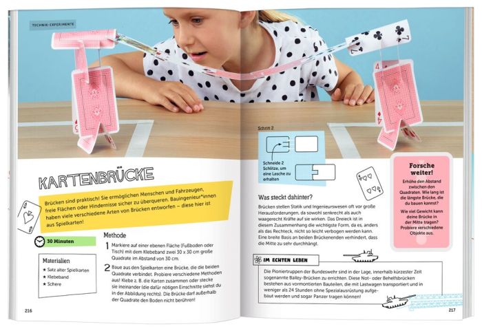 Forscherbuch für Kinder – Experimente mit Aha-Effekt
