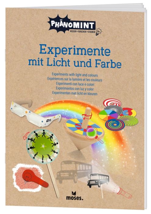 PhänoMINT - Die große Box der Experimente mit Licht und Farbe - Moses