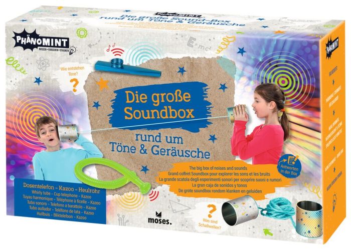 PhänoMINT Die große Sound - Box rund um Töne und Geräusche - Moses