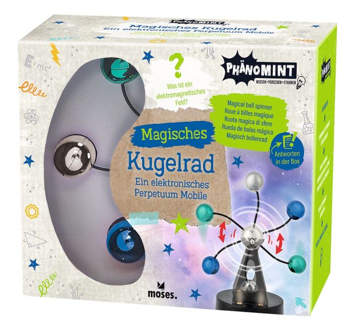Magisches Kugelrad mit Magnetismus-Effekt für Kinder ab 6 Jahren