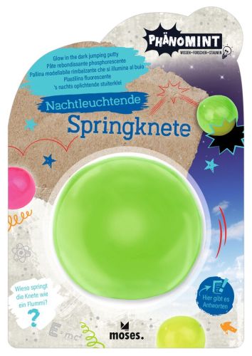 PhänoMINT Nachtleuchtende Springknete - Moses