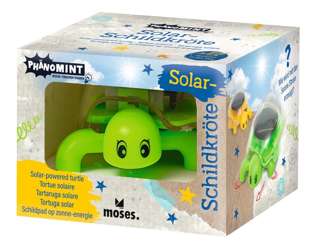 PhänoMINT Solar - Schildkröte gelb/grün - Moses