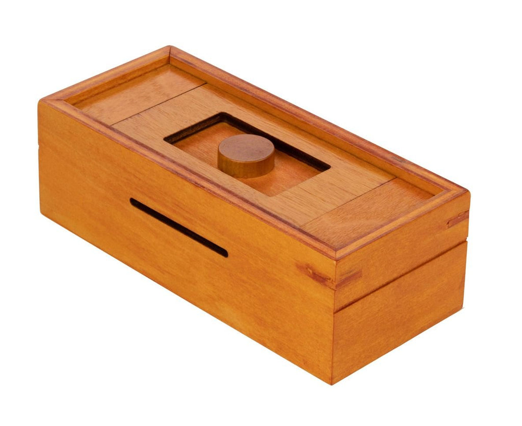 Philos Secret Box Circle, Holz-Knobelspiel mit Geheimfach, ab 6 Jahren