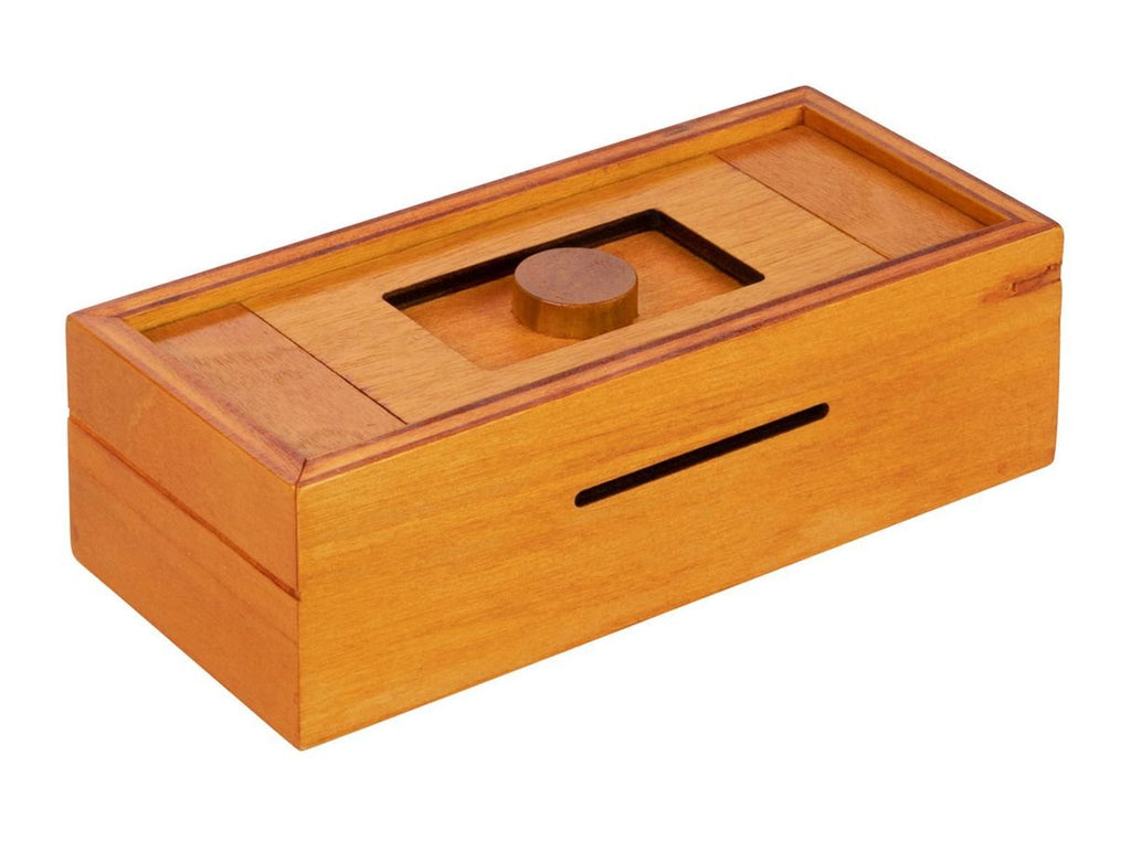 Philos Secret Box Circle, Holz-Knobelspiel mit Geheimfach, ab 6 Jahren
