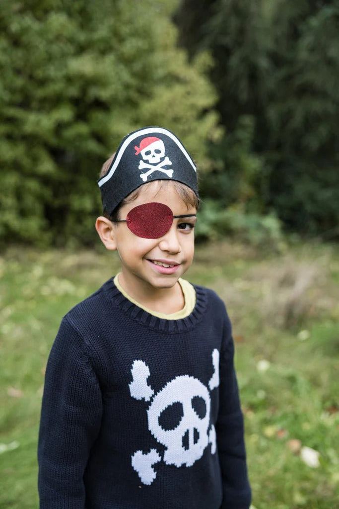 Piratenhut Kopfband Totenkopf Kinderkostüm ab 3 Jahren