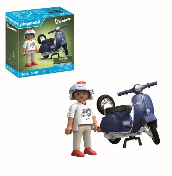 Plamobil 71622 - Vespa 150 Sprint Veloce, Blau - Playmobil