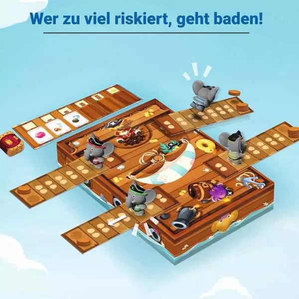 Planken - Plumpser - Kinderspiel ab 5 Jahren - Ravensburger