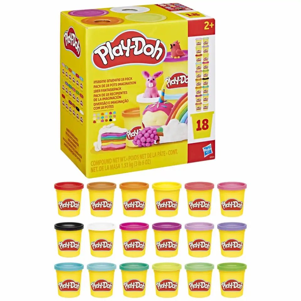 Play-Doh Fantasiepack 18x85g Spielknete für Kinder ab 2 Jahren
