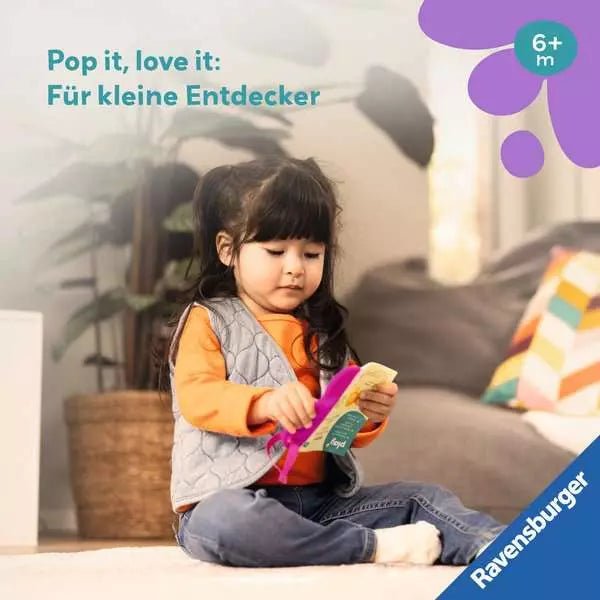 Play+ flip&pop Erste Bilder Beißbuch Babys ab 6 Monaten
