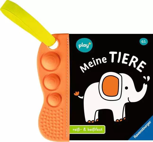 Play+ flip&pop Meine Tiere Babybuch ab 6 Monaten
