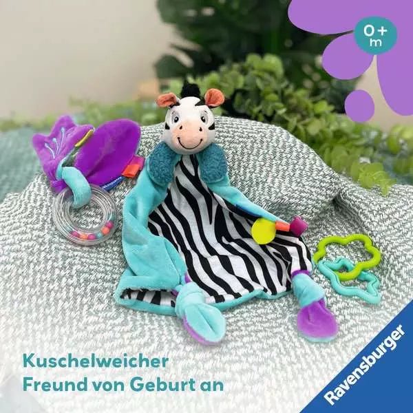 Play+ Fühlen, rasseln, spielen (Geschenk - Set: Zebra) - Ravensburger