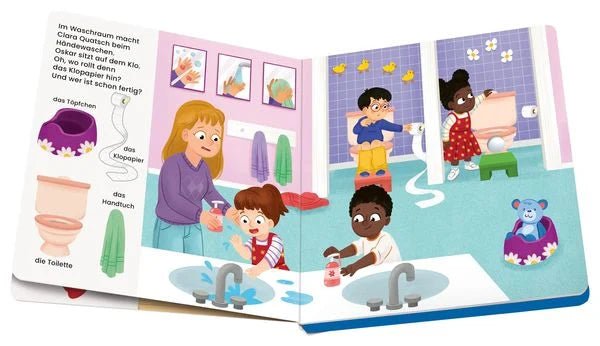 Ravensburger Play+ Soundbuch Im Kindergarten Baby ab 1 Jahr