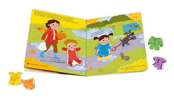 Play+ Mein Magnetbuch Farben Kleinkinder pädagogisch wertvoll