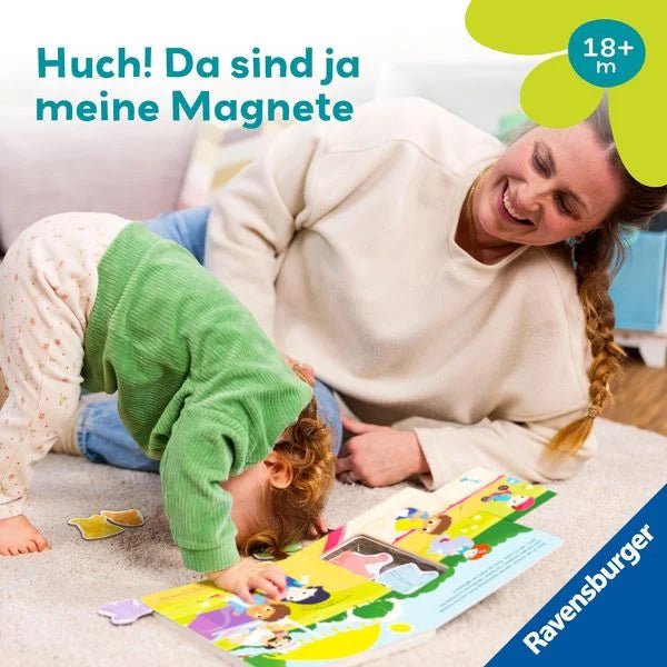 Play+ Magnetbuch Komm wir lernen die Farben Kinder ab 18 Monate

