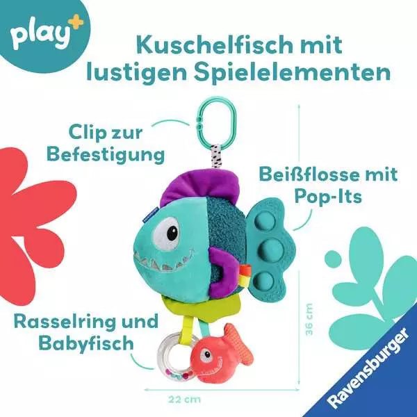 Play+ Pop - it Piranha (blau) - Babyspielzeug - Ravensburger