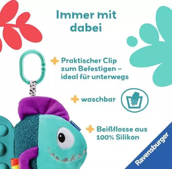 Play+ Pop - it Piranha (blau) - Babyspielzeug - Ravensburger