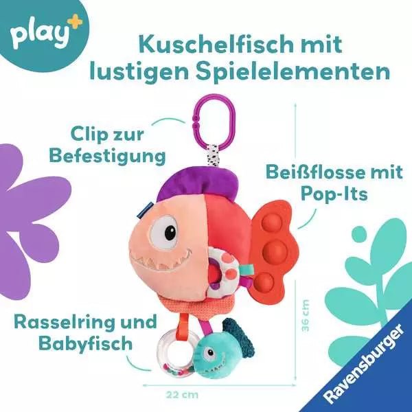 Play+ Pop - it Piranha (rot) - Babyspielzeug - Ravensburger