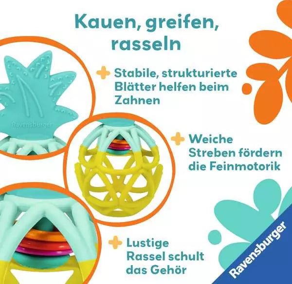 Play+ Rasselgreifling Ananas - Ravensburger