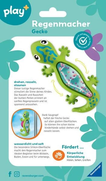 Ravensburger Play+ Gecko Regenmacher Rassel ab 6 Monate