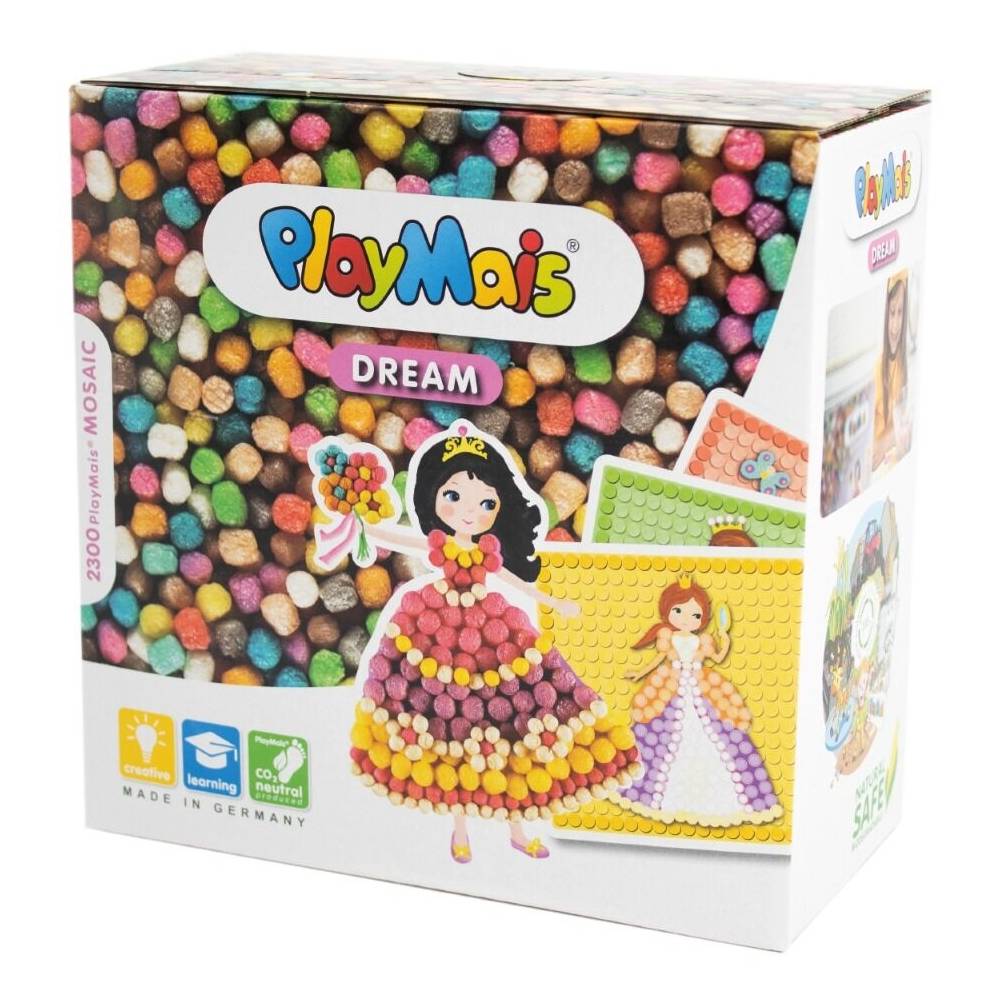 PlayMais Mosaic Dream Princess Set mit Karten und Bausteinen
