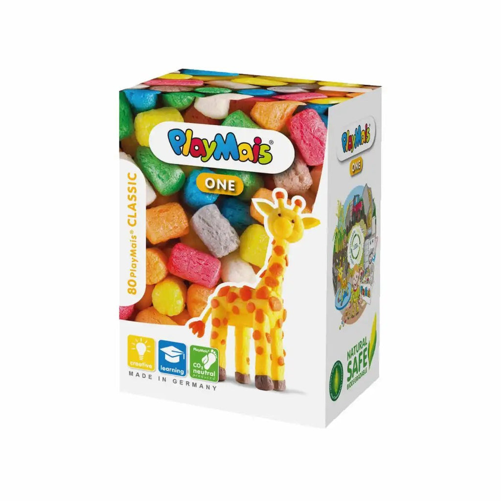 PlayMais Giraffe Set ohne Kleber ab 3 Jahren nachhaltig