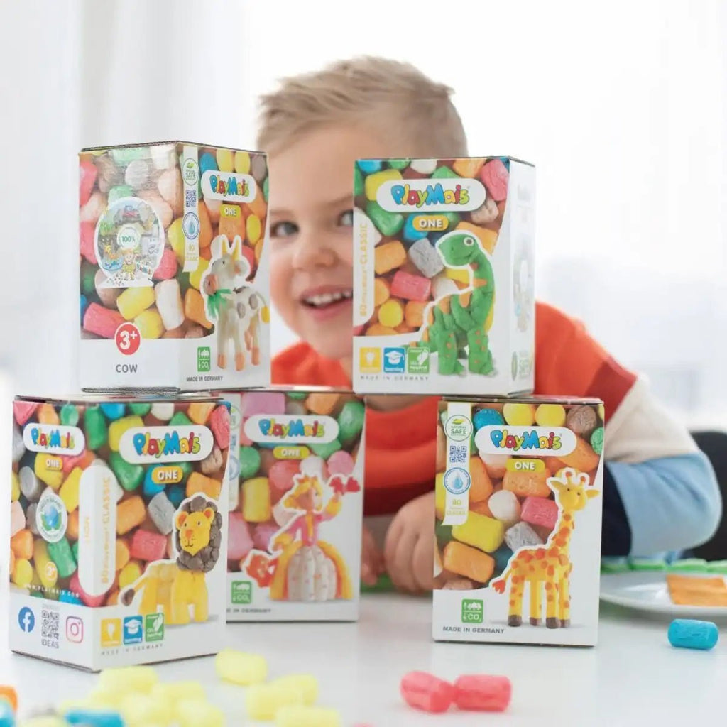 PlayMais Prinzessin Bastelset 70 Teile Anleitung Schwamm