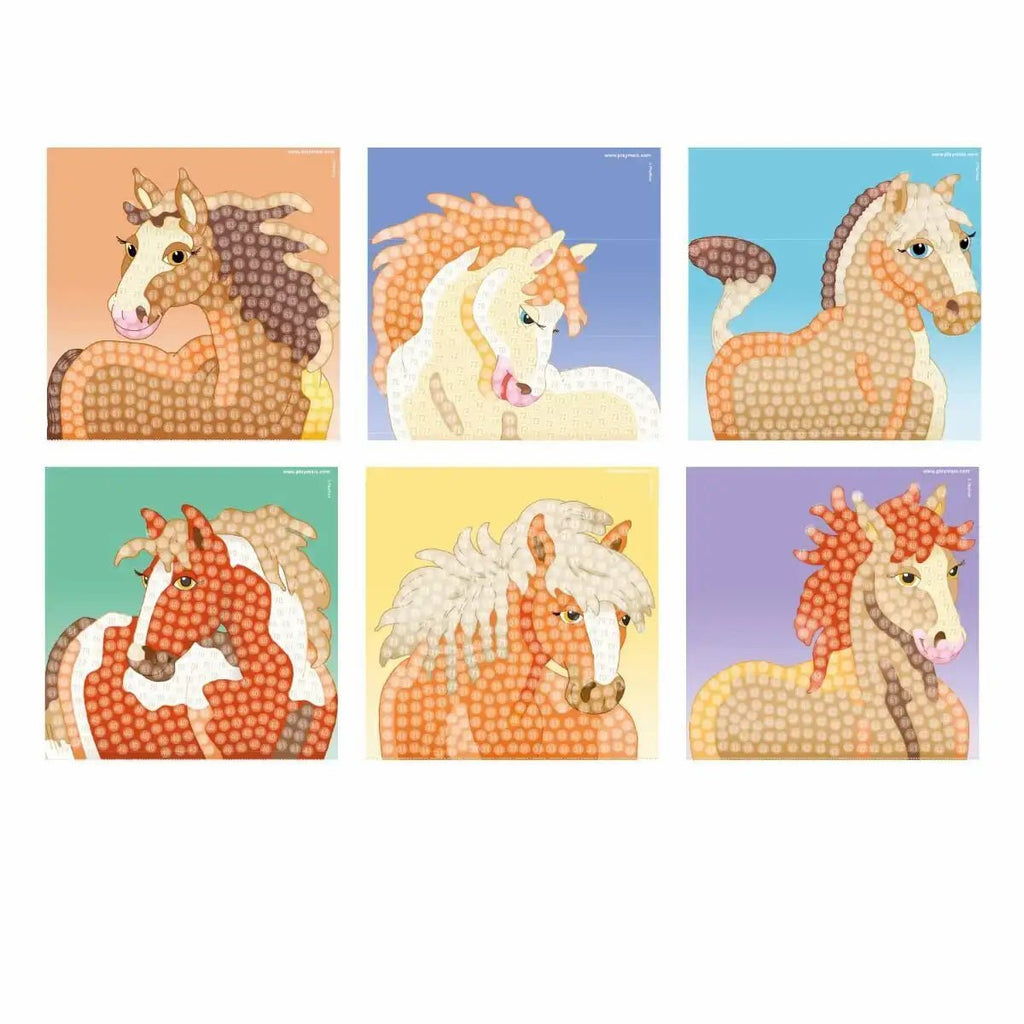 Kreativset PlayMais Mosaic Horse für Kinder