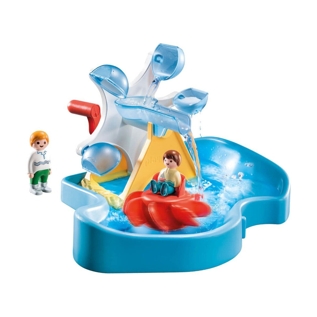 Playmobil 1.2.3. Aqua - Wasserrad mit Karussell - Playmobil