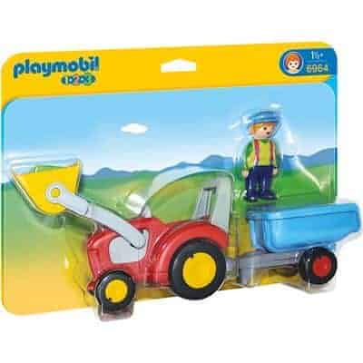 Playmobil® 1.2.3. - Traktor mit Anhänger - Playmobil