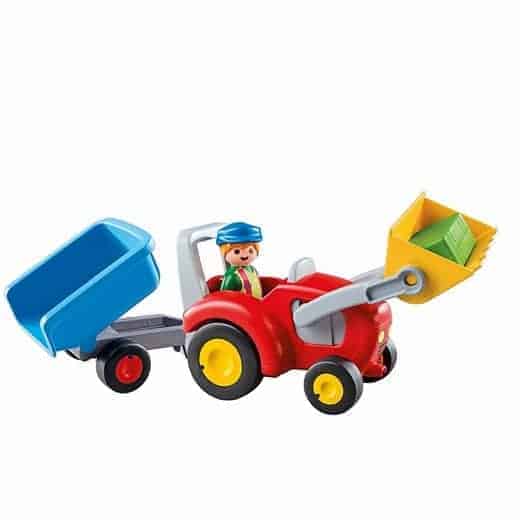 Playmobil® 1.2.3. - Traktor mit Anhänger - Playmobil