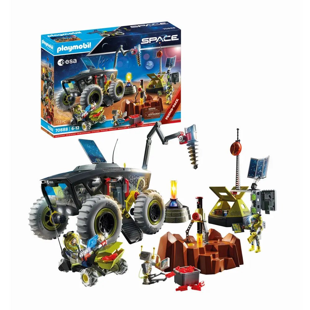 PLAYMOBIL 70888 Mars-Expedition mit Rover, Trike & Labor ab 6 Jahren