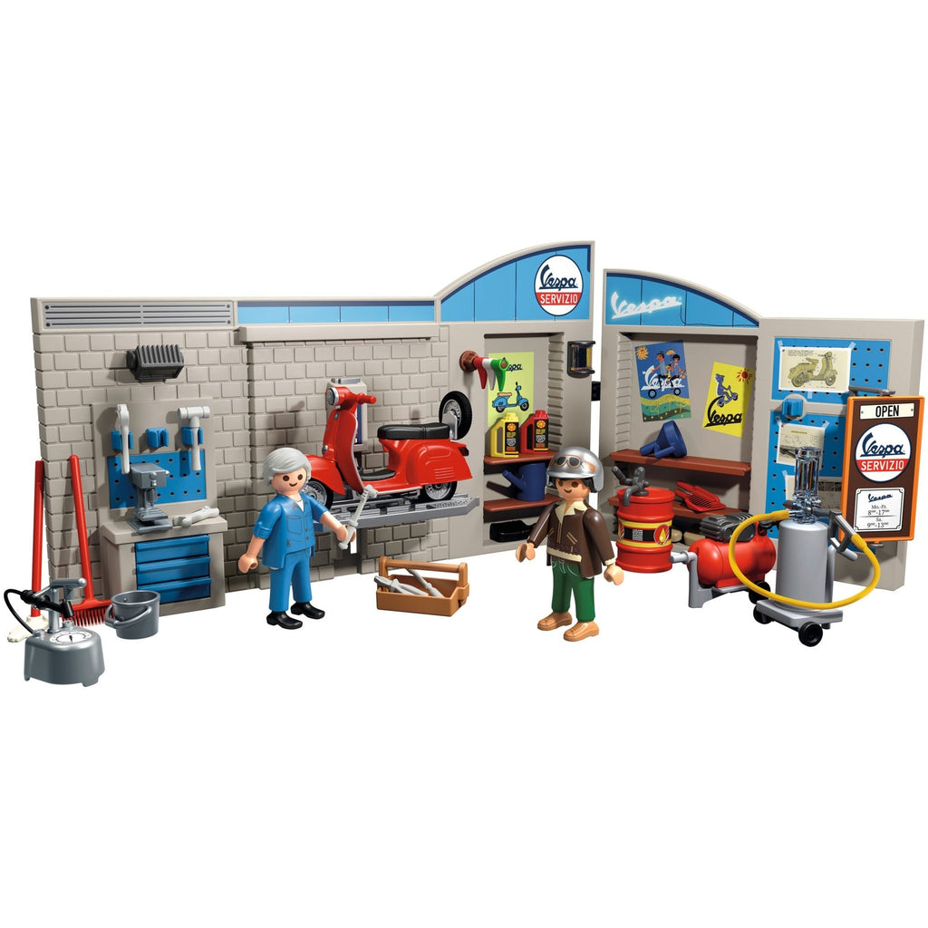 Playmobil® 71620 - 60s Vespa Garage, Konstruktionsspielzeug - Playmobil