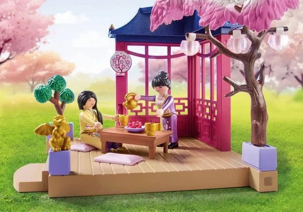 Playmobil® 71762 - Asiatischer Garten mit Pandafütterung - Playmobil